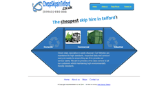 Desktop Screenshot of cheapskipsintelford.co.uk